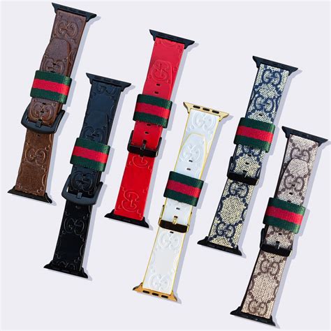 apple watch bands gucci fake|gucci apple watch band 44mm.